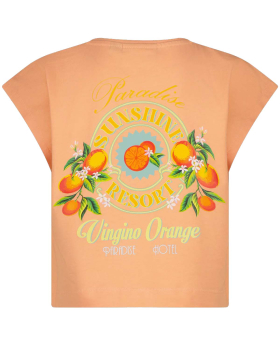 Vingino T-shirt Helena Soft salmon in Zartes Lachs