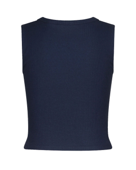 Vingino T-shirt Icon-Crop rib tee Dark Blue