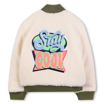 Billiebush Plüschige Stoffjacke Hell Beige