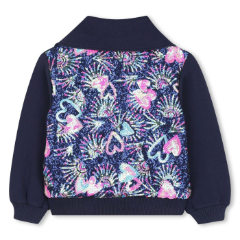 Billiebush Fleecejacke Blue mit Pailletten