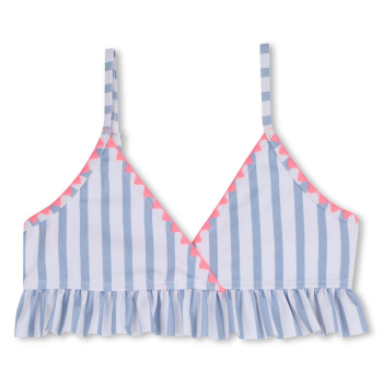 Preview: Billieblush 2-teiliger Badeanzug Blau weiss gestreift