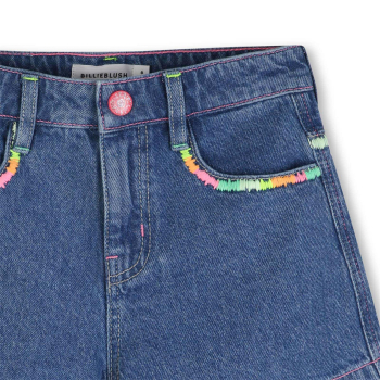 Preview: Billieblush Mädchen Jeans-Shorts Blau