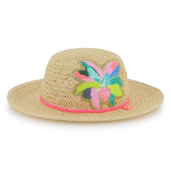 Billieblush geflochtene Papierhut