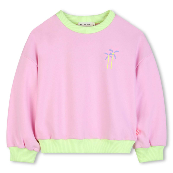 Billieblush Sweatshirt Rosa happy girl