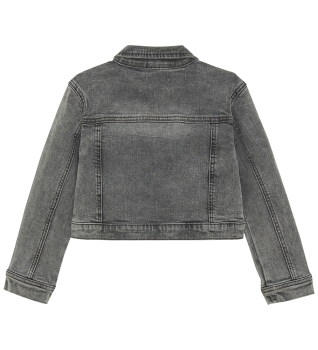 Creamie Jeansjacke Light Grey Denim