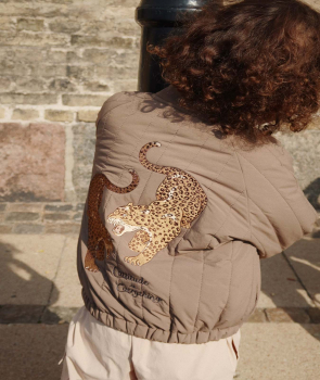 Preview: Konges Sløjd JUNO Bomber-Jacke walnut