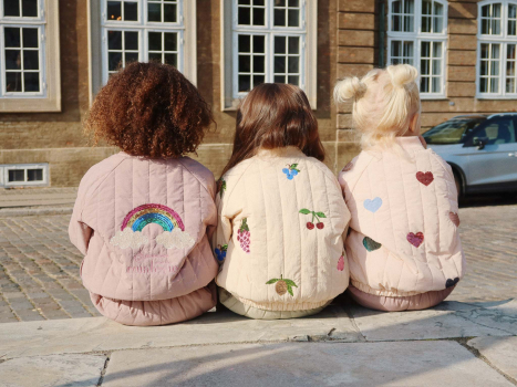 Konges Sløjd JUNO SEQUIN Bomberjacke TWILIGHT MAUVE