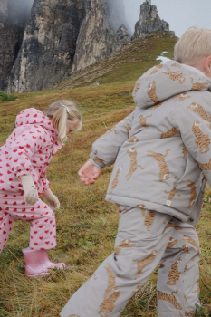 Konges Sløjd MISMOU FRILL Winterjacke Amour Pink