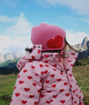 Preview: Konges Sløjd COLLETTE Mütze PINK