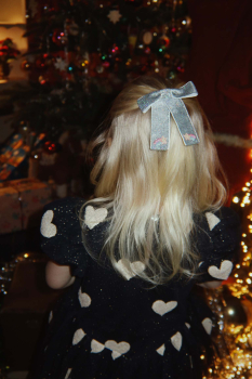 Konges Sløjd  HEARTLILY Kleid Couer Night Sky