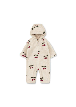Konges Sløjd JODY TEDDY outdoor Strampler GRS MA grande cerise