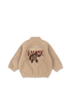 Konges Sløjd JAZZ TEDDY Bomber-Jacke GRS Oxford Tan