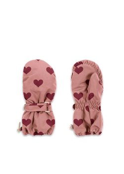 Konges Sløjd NOHR Handschuhe PRINT AMOUR PINK