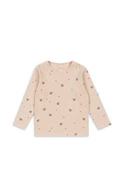 Konges Sløjd ELLA Langarmshirt CHERRY coeur blush