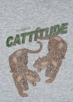 Konges Sløjd LOU Sweatshirt GREY MELANGE Tigger