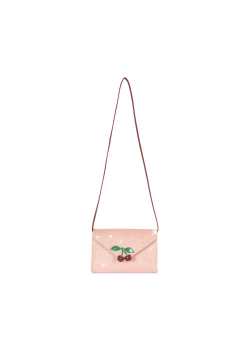Konges Sløjd Umhängetasche LOVE LETTER BAG PINK GLITTER