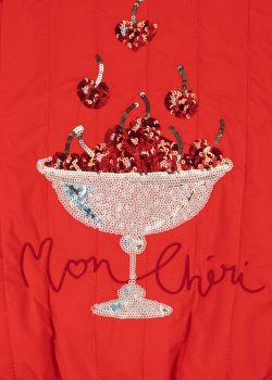 Preview: Konges Sløjd JUNO Bomberjacke FIERY RED