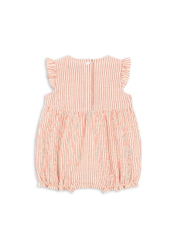 Preview: Konges Sløjd Ellie FRILL Strampler Amour Stripe