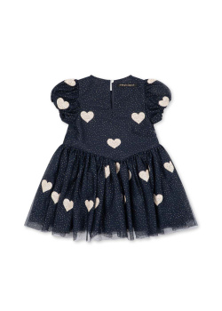 Preview: Konges Sløjd  HEARTLILY Kleid Couer Night Sky