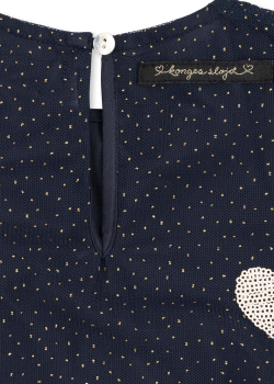 Preview: Konges Sløjd  HEARTLILY Kleid Couer Night Sky