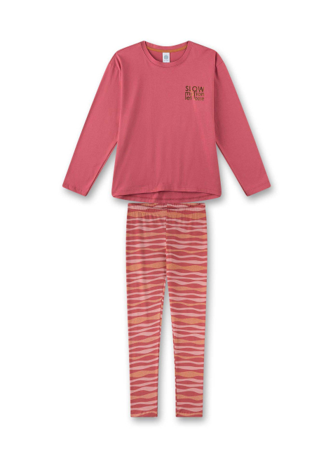 Sanetta Mädchen Schlafanzug lang Rose