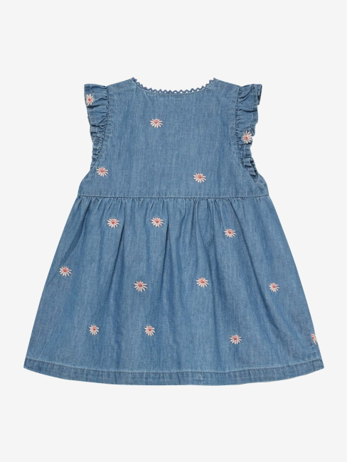 Minymo Kleid Chambray Faded Denim