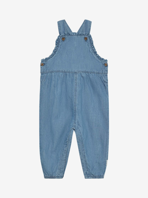Minymo Baby Overall Chambray Faded Denim