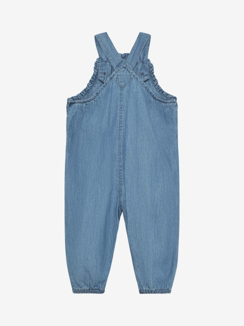 Minymo Baby Overall Chambray Faded Denim