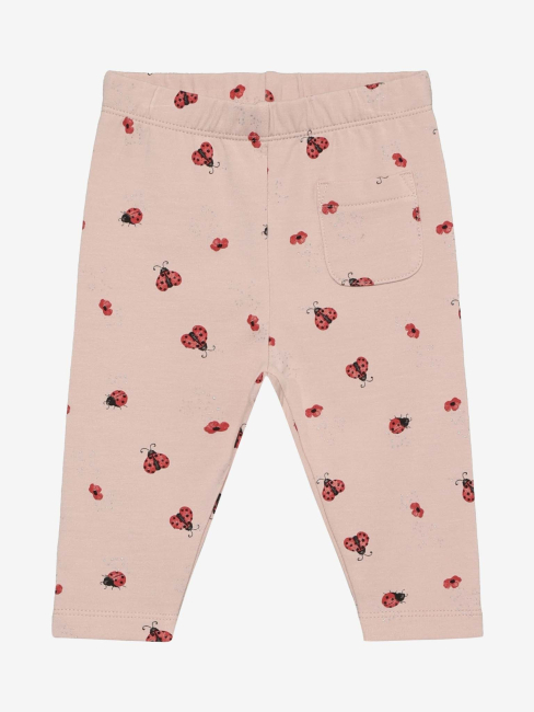 Minymo Pants AOP Sweat Peach Whip