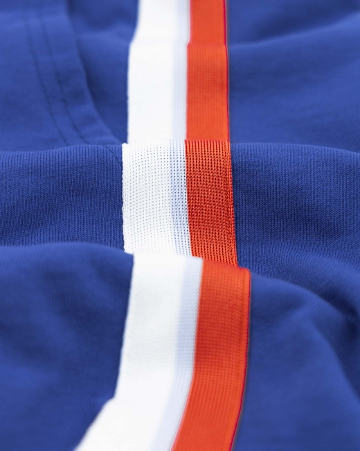 AO76 elliot sweater tape shorts bright blue