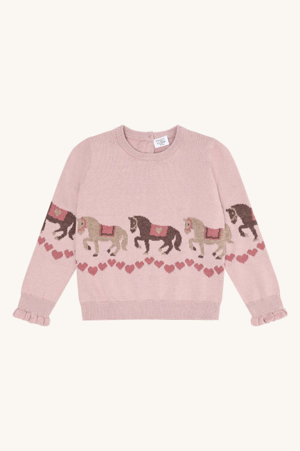 Hust & Claire HCPani horse Strickpullover Adobe Rose