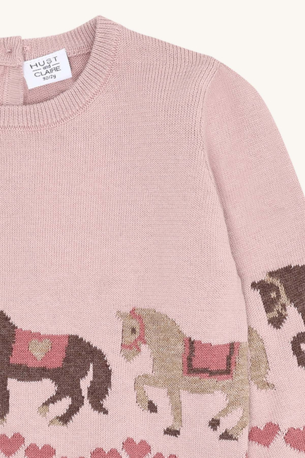 Hust & Claire HCPani horse Strickpullover Adobe Rose