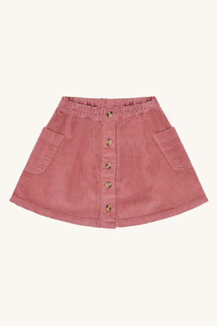 Hust & Claire HCNanna solid corduroy Cord-Rock Dry rose