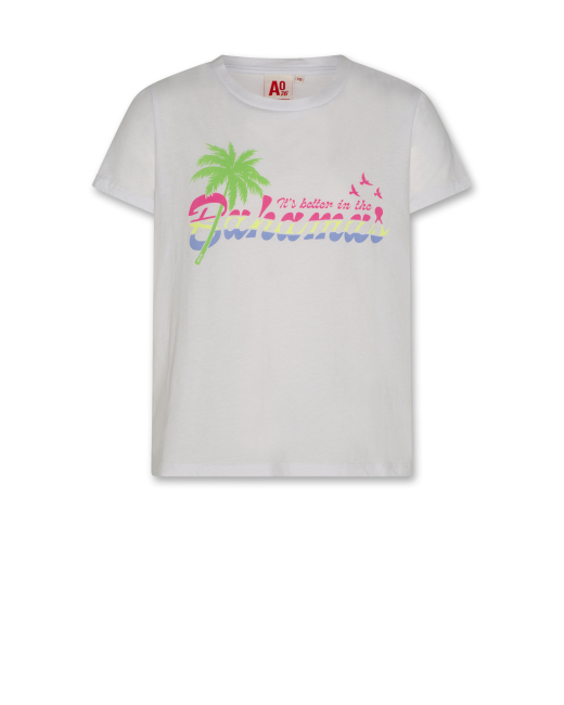 AO76 amina t-shirt neon white