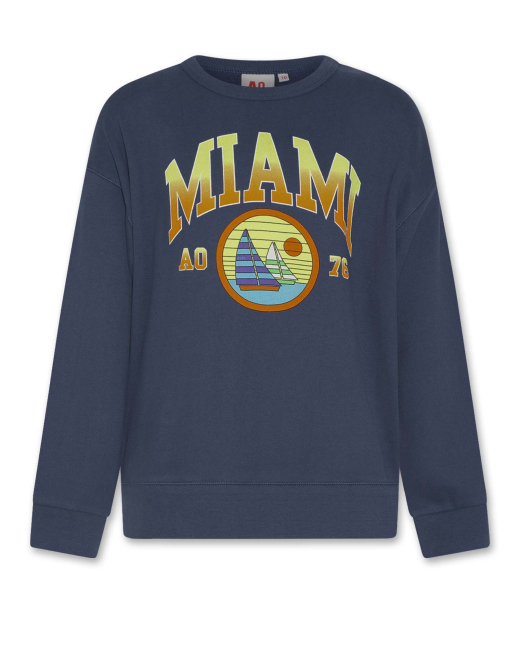 AO76 oscar Sweatshirt miami stone blue
