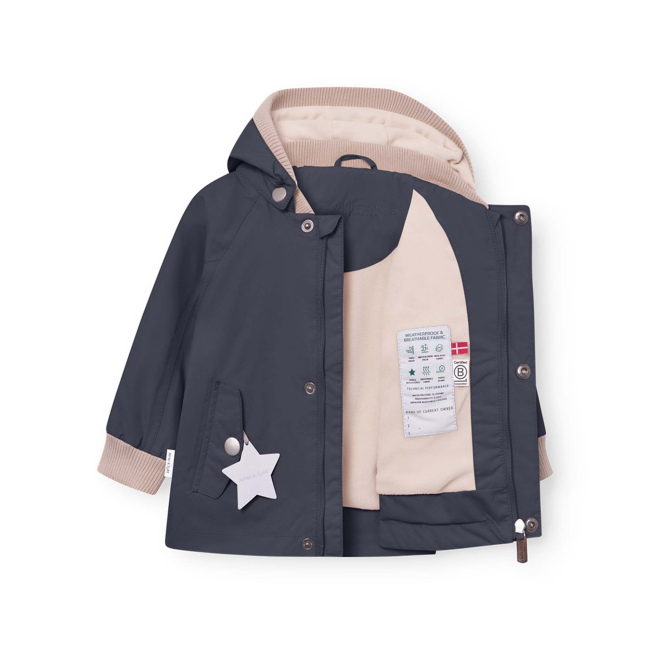 Mini A Ture Übergangsjacke MATWALLY Ombre blue gefüttert
