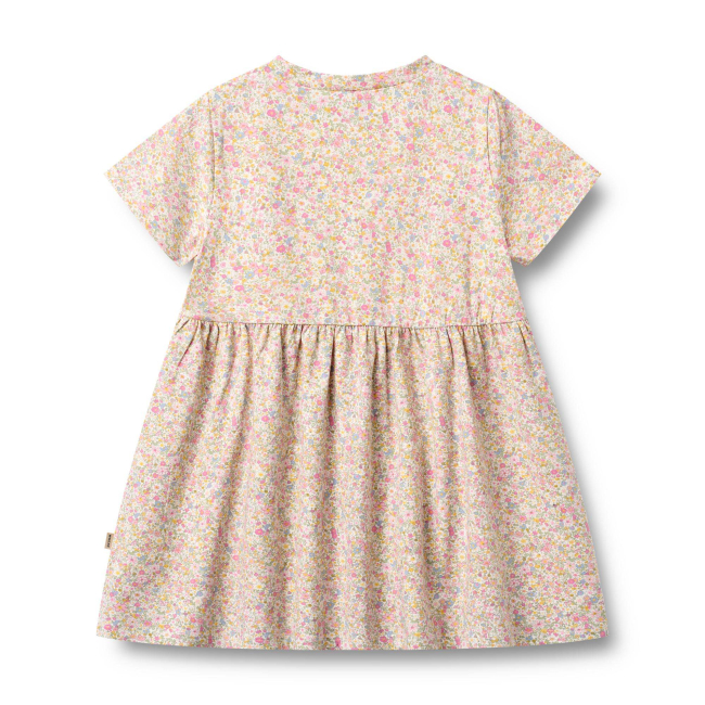 Wheat Jersey Kleid Anna blush flower meadow