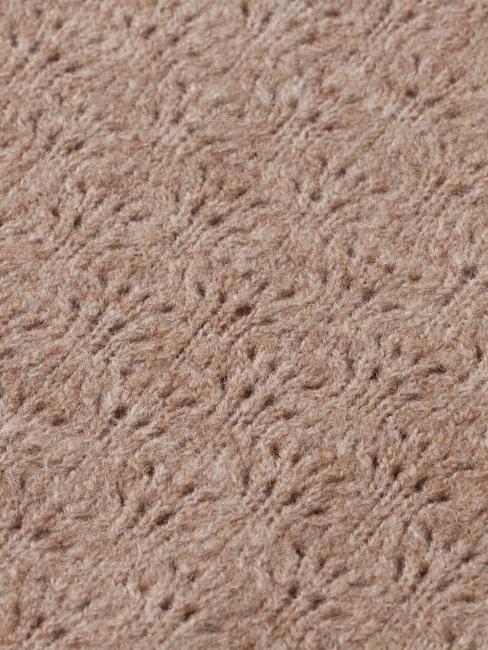 Scotch & Soda Lightweight ajour-knitted pullover MEDIUM BEIGE