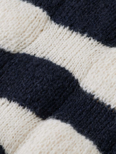 Scotch & Soda Loose-fit chunky Strickpullover NAVY