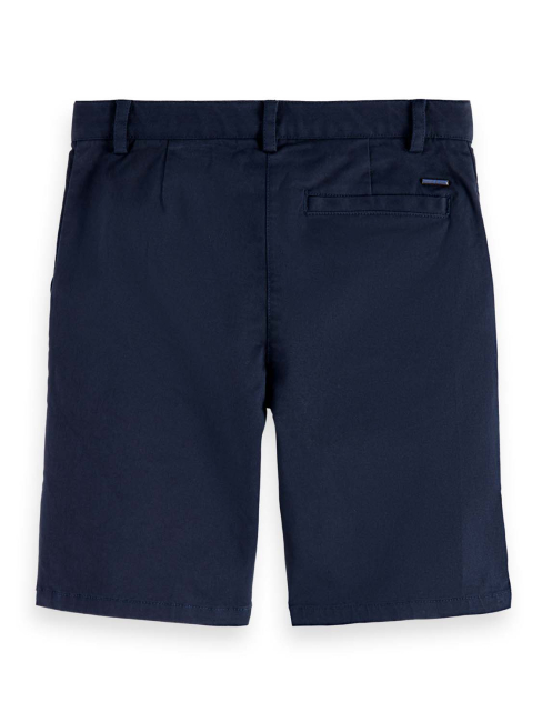 Scotch & Soda CORE Classic chino shorts Sky Captain