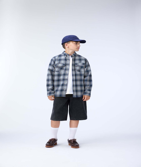 Molo Hemd ROZZY Moon Blue Check