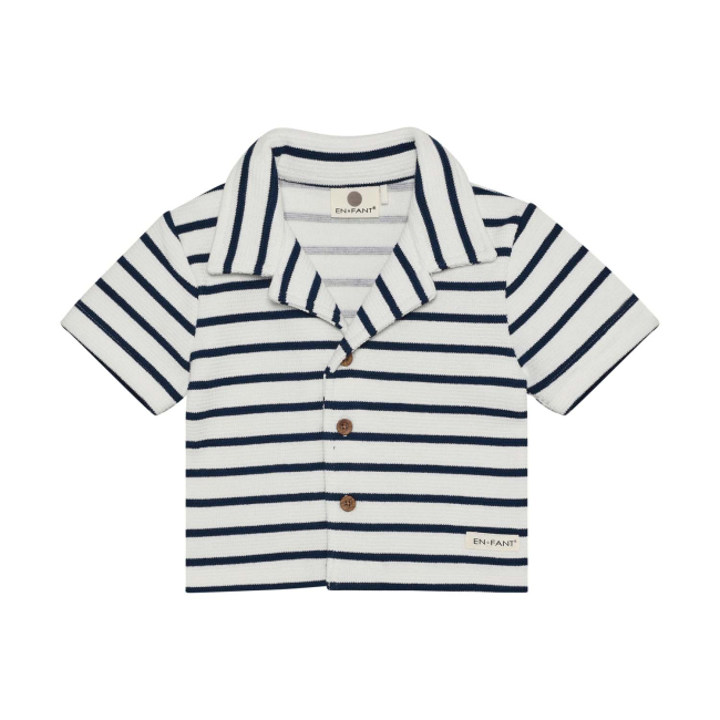 En Fant Sweatshirt Stripe Medieval Blue