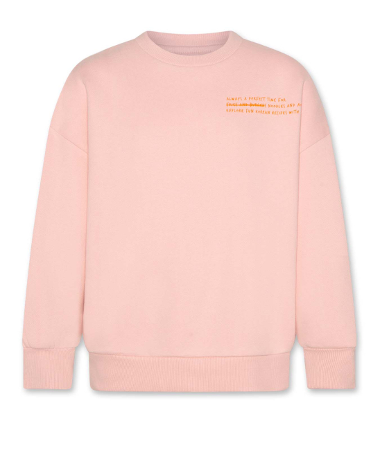 AO76 percy Sweatshirt noodles light rosa