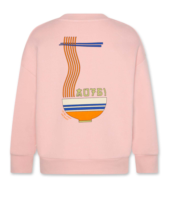 AO76 percy Sweatshirt noodles light rosa