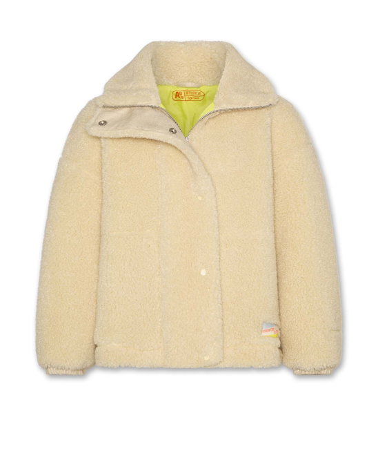 AO76  Teddy-Jacke mastic