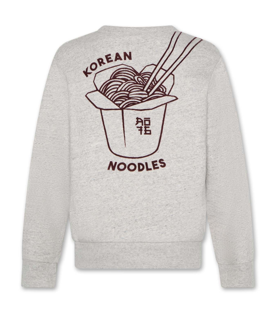 AO76 tom Sweatshirt takeaway heather grey