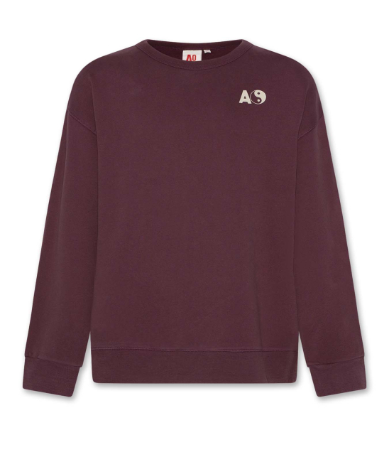 AO76 Sweatshirt sorry burgundy