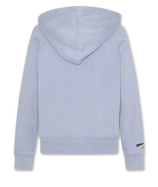AO76 clyde Hoodie break light blue