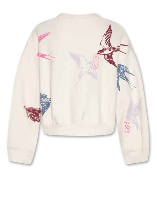 AO76 sweater swallow ivory
