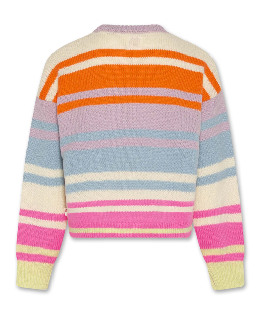 AO76 wanda c-neck stripe multicolour